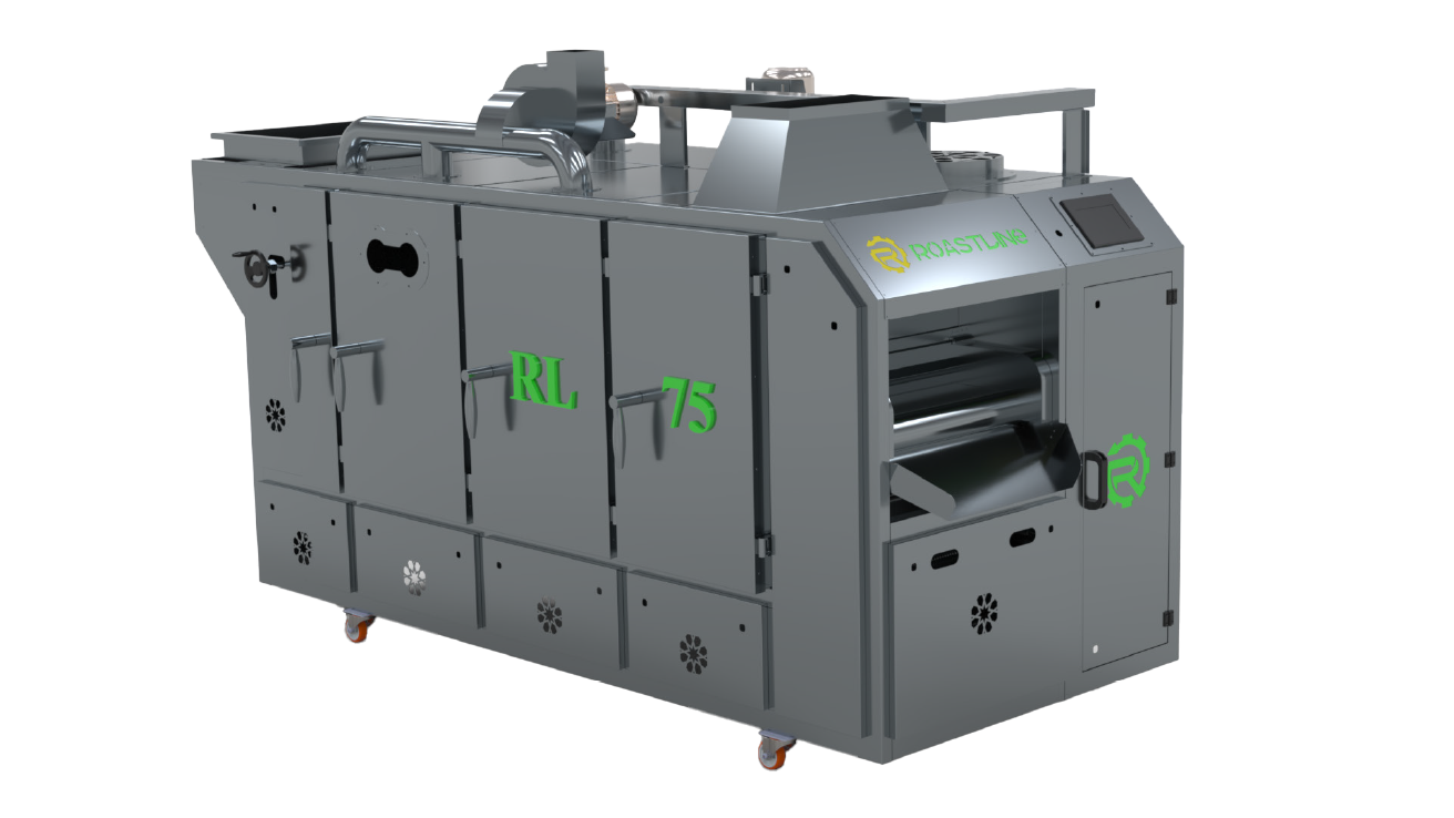 RL-75 KURUYEMİŞ KAVURMA MAKİNESİ endüstriyel kavurma makinası