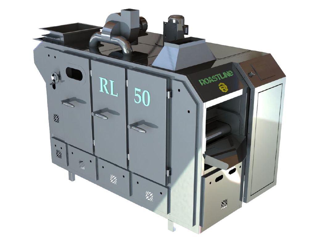 RL-50 KURUYEMİŞ KAVURMA MAKİNESİ endüstriyel kavurma makinası